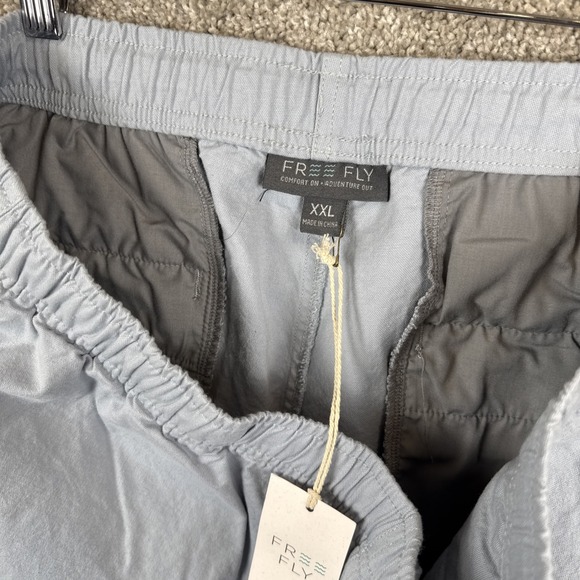 Free Fly Stretch Canvas Shorts Men's XXL Bay Blue 7" Inseam NEW‎ - Picture 6 of 6